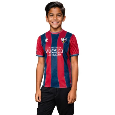 Kids Sociedad Deportiva Huesca 2024-2025 Home T-Shirt